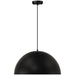 Access - 23768-MBL - One Light Pendant - Huck - Matte Black