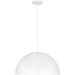 Access - 23768-MWH - One Light Pendant - Huck - Matte White