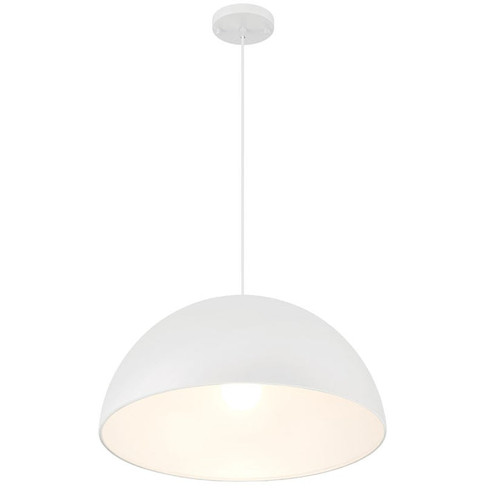 Access - 23768-MWH - One Light Pendant - Huck - Matte White