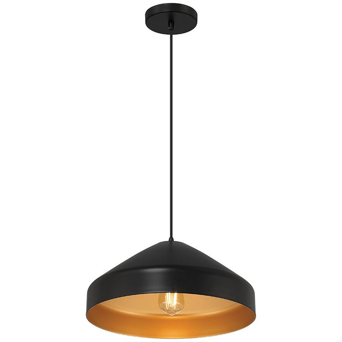 Access - 23796-MBL - One Light Pendant - Prism - Matte Black