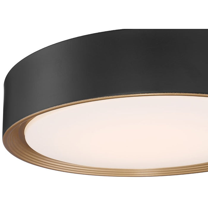 Access - 49971LEDDLP-MBL/ACR - LED Flush Mount - Malaga - Matte Black