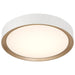 Access - 49972LEDDCS-MWH/ACR - LED Flush Mount - Malaga Color Selectable - Matte White