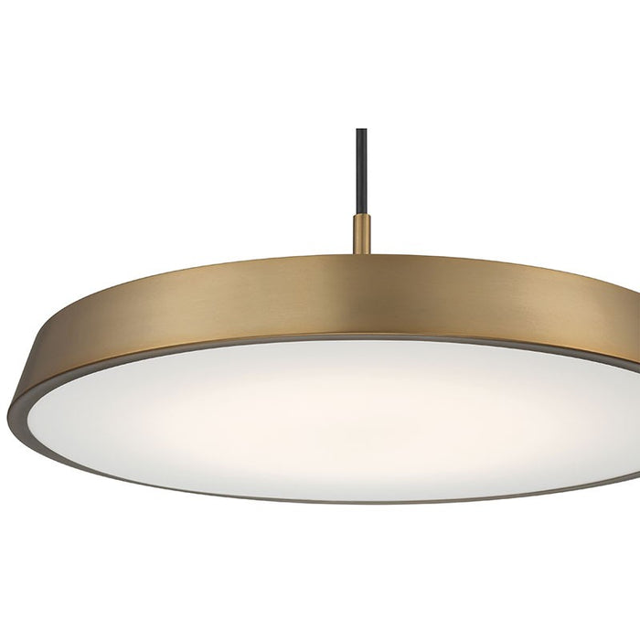 Access - 50977LEDDCS-BG/WHT - LED Pendant - Tallinn - Brushed Gold