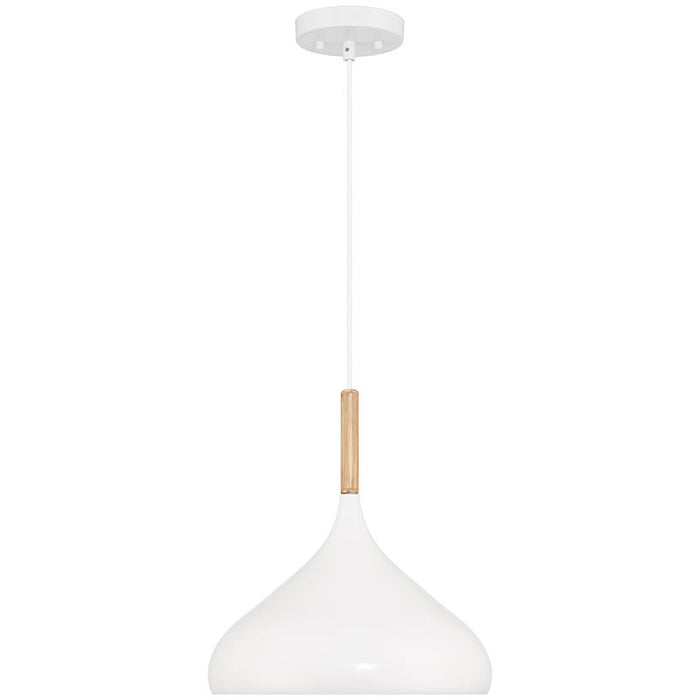 Access - 52086-WH/WGN - One Light Pendant - Olivia - White