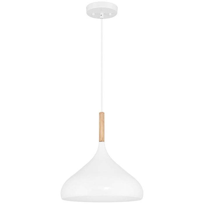 Access - 52086-WH/WGN - One Light Pendant - Olivia - White