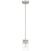 Access - 63080-BS/CLR - One Light Pendant - Shelby - Brushed Steel