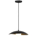 Access - 63134LEDDLP-BWA/OPL - LED Pendant - Yates - Black with Antique Brushed Brass