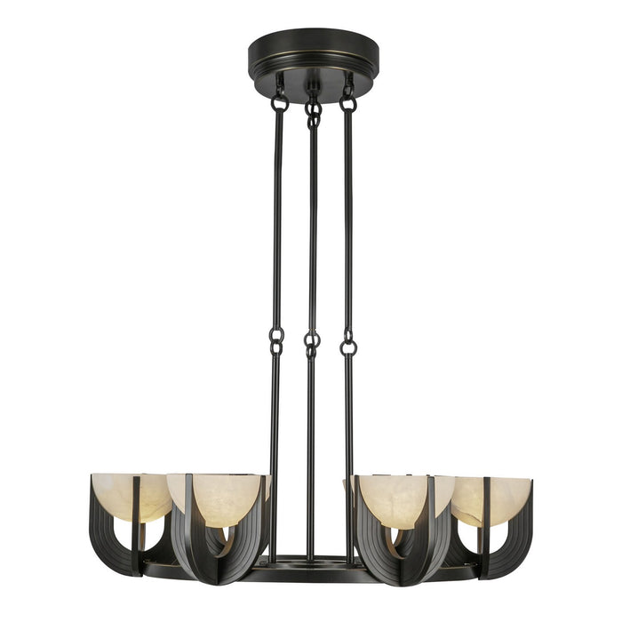 Alora - CH362627UBAR-UNV - LED Chandelier - Colette - Urban Bronze/Alabaster