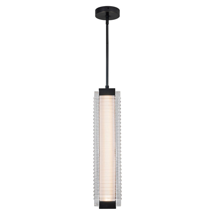 Alora - PD374624UBCR-UNV - LED Pendant - Alai - Urban Bronze/Ribbed Glass