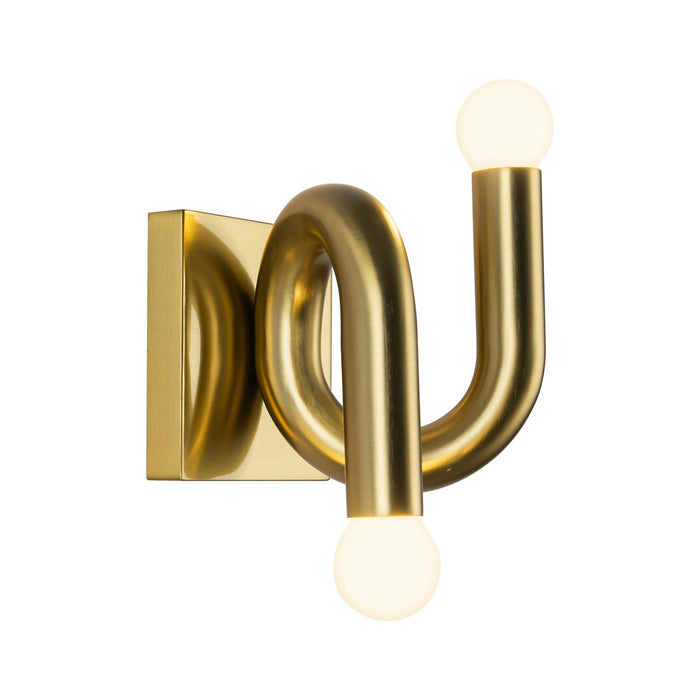 Alora - WV420206BG - Two Light Wall Vanity - Sadie - Brushed Gold