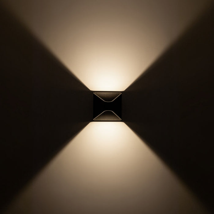 Kuzco Lighting - EW33806-BK-UNV-010 - LED Exterior Wall Sconce - Ellis - Black