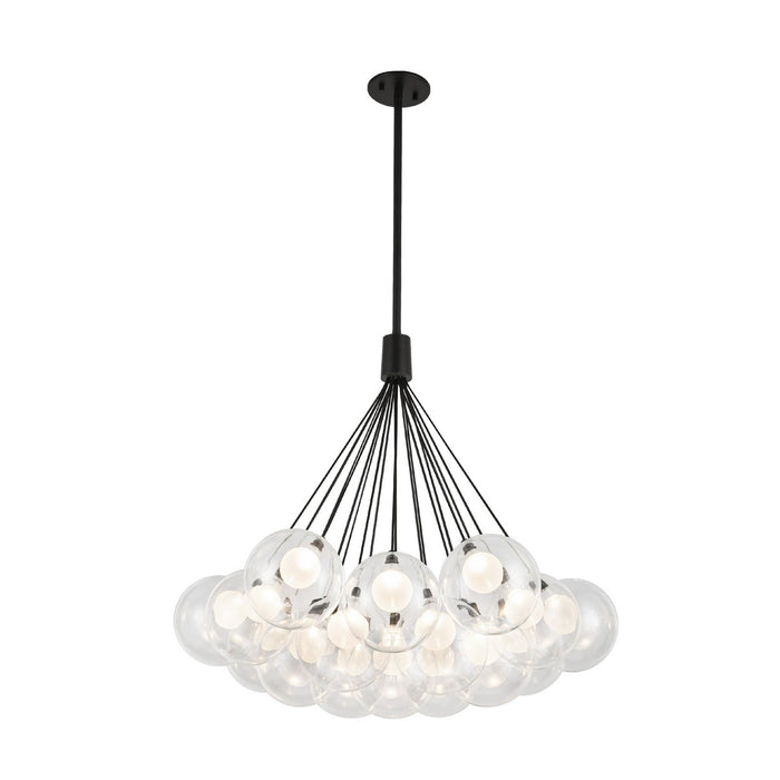 Kuzco Lighting - CH3128-BK - LED Chandelier - Bolla - Black