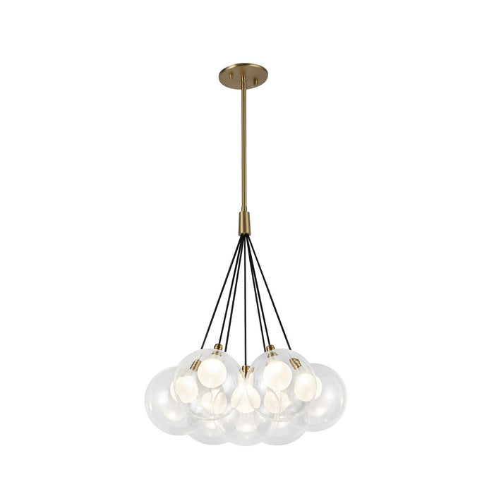 Kuzco Lighting - CH3117-BG - LED Chandelier - Bolla - Brushed Gold