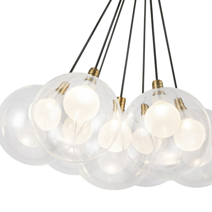 Kuzco Lighting - CH3117-BG - LED Chandelier - Bolla - Brushed Gold