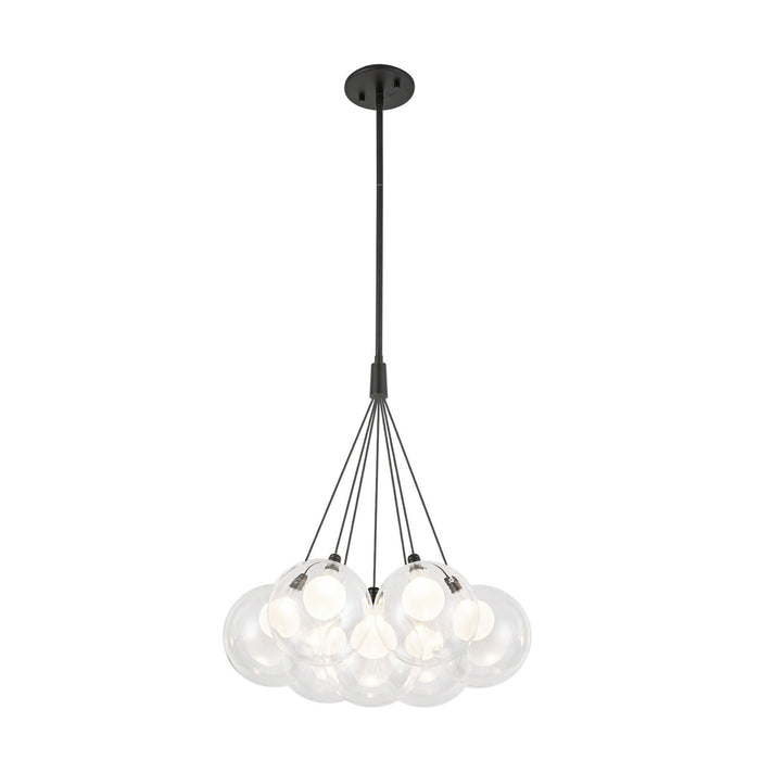 Kuzco Lighting - CH3117-BK - LED Chandelier - Bolla - Black