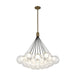 Kuzco Lighting - CH3128-BG - LED Chandelier - Bolla - Brushed Gold