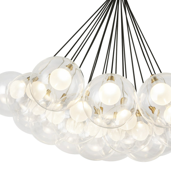 Kuzco Lighting - CH3128-BG - LED Chandelier - Bolla - Brushed Gold