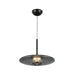 Kuzco Lighting - PD37018-BK/SM-3WCCT-UNV - LED Pendant - Kyoto - Black/Smoked Glass