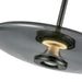 Kuzco Lighting - PD37018-BK/SM-3WCCT-UNV - LED Pendant - Kyoto - Black/Smoked Glass