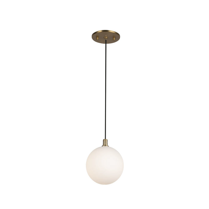 Kuzco Lighting - PD3106-BG/OP - LED Pendant - Bolla - Brushed Gold/Opal Glass