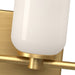Kuzco Lighting - VL57732-BG/GO - Five Light Vanity - Nola - Brushed Gold/Glossy Opal Glass