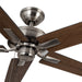 Kuzco Lighting - CF78752-BN-NLP - 52 Inch Ceiling Fan - Erikson - Brushed Nickel