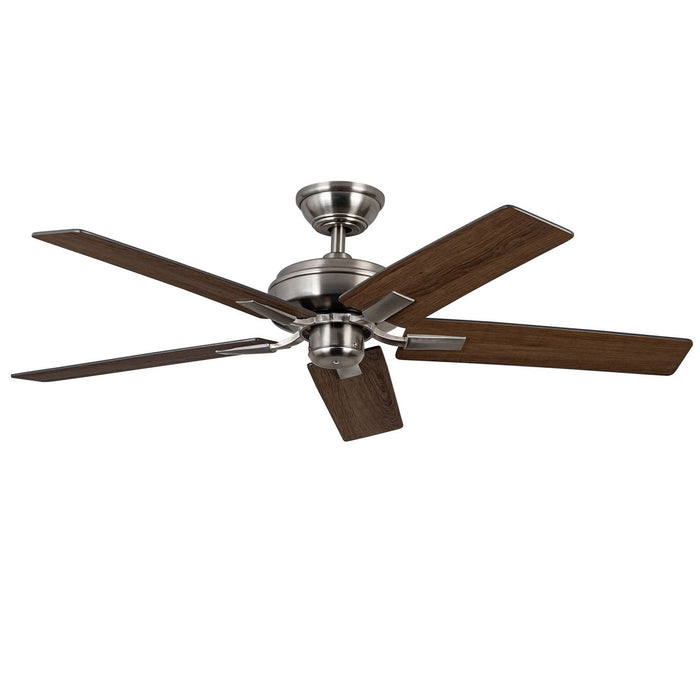 Kuzco Lighting - CF78752-BN-NLW - 52 Inch Ceiling Fan - Erikson - Brushed Nickel