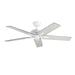 Kuzco Lighting - CF78752-WH-NLW - 52 Inch Ceiling Fan - Erikson - White