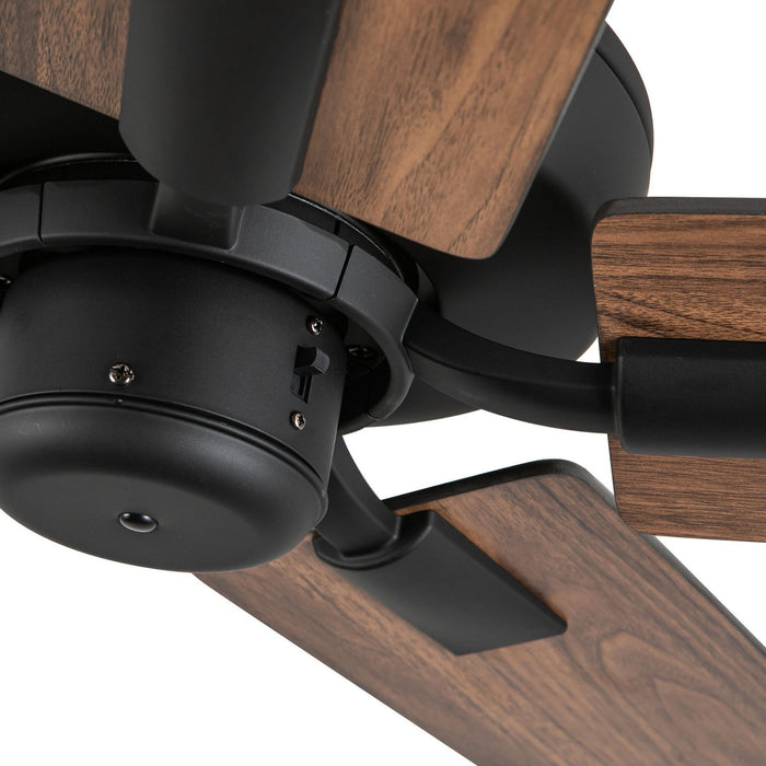 Kuzco Lighting - CF78752-MB-NLW - 52 Inch Ceiling Fan - Erikson - Matte Black