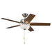 Kuzco Lighting - CF78752-BN-LKP - 52 Inch Ceiling Fan - Erikson - Brushed Nickel