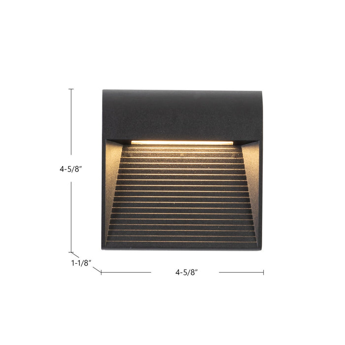Kuzco Lighting - EW27905-BK - LED Exterior Wall Sconce - Casa - Black