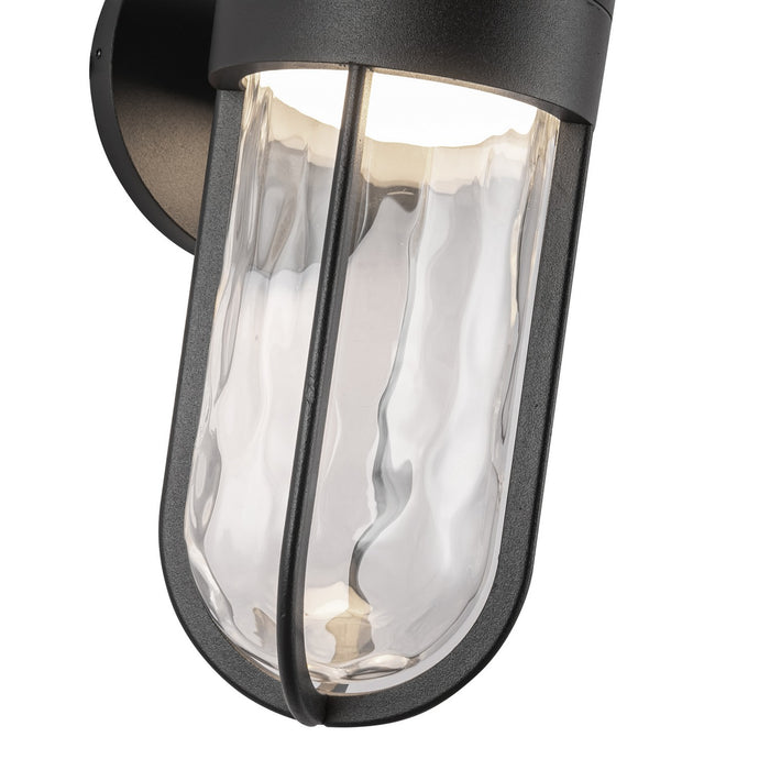 Kuzco Lighting - EW17627-BK - LED Exterior Wall Sconce - Davy - Black