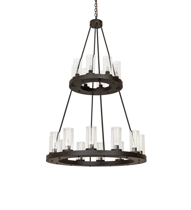 Meyda Tiffany - 271033 - 20 Light Chandelier - Loxley - Oil Rubbed Bronze