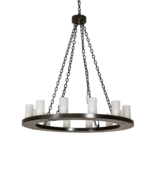 Meyda Tiffany - 272421 - LED Chandelier - Loxley - Timeless Bronze