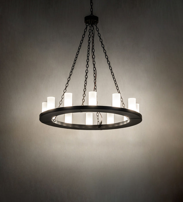 Meyda Tiffany - 272421 - LED Chandelier - Loxley - Timeless Bronze