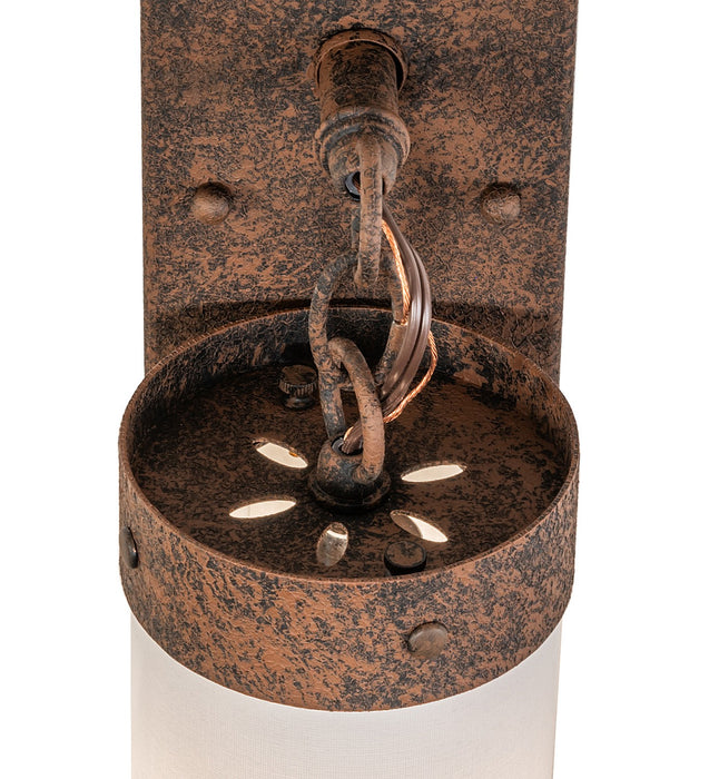 Meyda Tiffany - 272440 - LED Wall Sconce - Cilindro - Distressed Chestnut