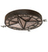 Meyda Tiffany - 272507 - Eight Light Ceiling Medallion - Personalized - Oil Rubbed Bronze