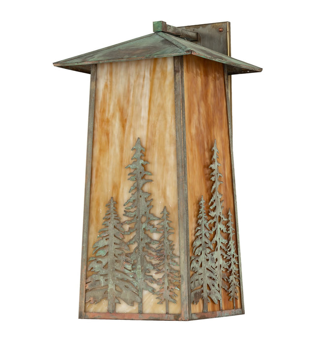 Meyda Tiffany - 272950 - One Light Wall Sconce - Stillwater - Verdigris