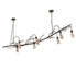 Meyda Tiffany - 273231 - Seven Light Chandelier - Winter Solstice - Dark Burnished Antique Copper