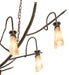 Meyda Tiffany - 273231 - Seven Light Chandelier - Winter Solstice - Dark Burnished Antique Copper