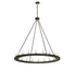 Meyda Tiffany - 273394 - 20 Light Chandelier - Loxley - Solar Black W/Brushed Brass