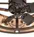 Meyda Tiffany - 273574 - 12 Light Chandel-Air - Oak Leaf - Copper Vein