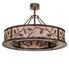 Meyda Tiffany - 273593 - 12 Light Pendant - Oak Leaf - Copper Vein