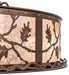 Meyda Tiffany - 273593 - 12 Light Pendant - Oak Leaf - Copper Vein