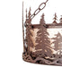 Meyda Tiffany - 274528 - Four Light Semi-Flushmount - Tall Pines - Rust