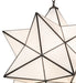 Meyda Tiffany - 275279 - One Light Pendant - Moravian Star - Exterior Oil Rubbed Bronze