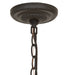 Meyda Tiffany - 275279 - One Light Pendant - Moravian Star - Exterior Oil Rubbed Bronze