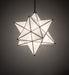 Meyda Tiffany - 275279 - One Light Pendant - Moravian Star - Exterior Oil Rubbed Bronze