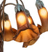 Meyda Tiffany - 276578 - 12 Light Chandelier - Dark Amber Tiffany Pond Lily