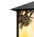 Meyda Tiffany - 95424 - LED Wall Sconce - Seneca - Craftsman Brown